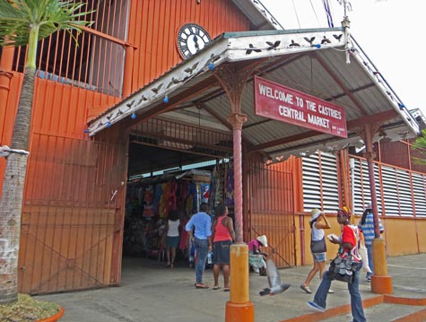 Castries Central Market, Saint Lucia